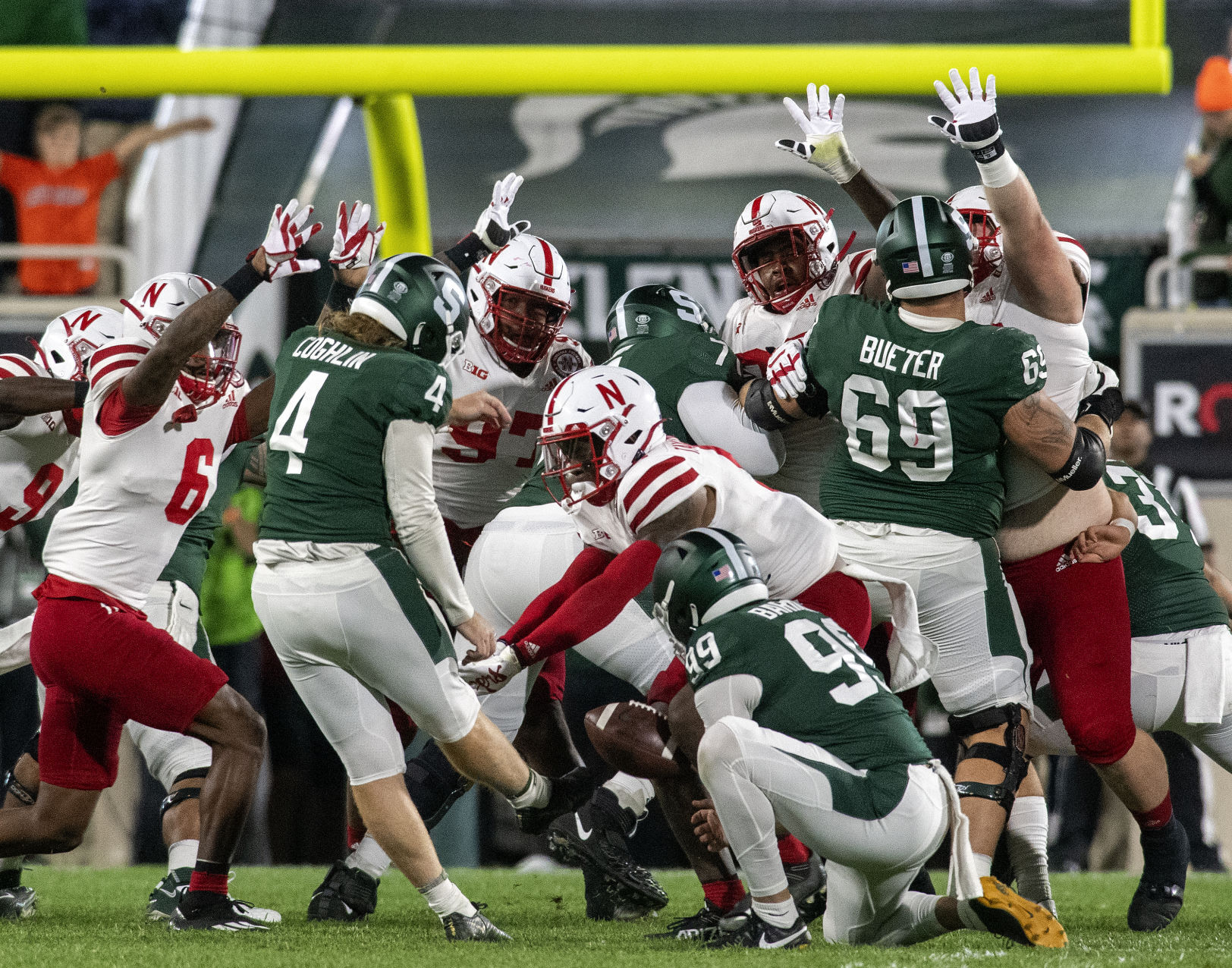 Nebraska vs. Michigan State, 9.25